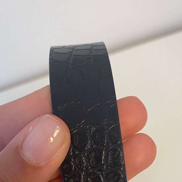 FAUX LEATHER BLACK BELT H&M - Picture 4 of 5